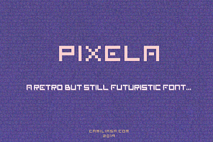Retro Vintage Futuristic Display LCD