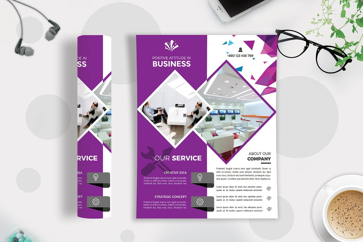 30+ Business Flyers Bundle, a Flyer Template by Imagine Design Studio (Photo 16 of 31)