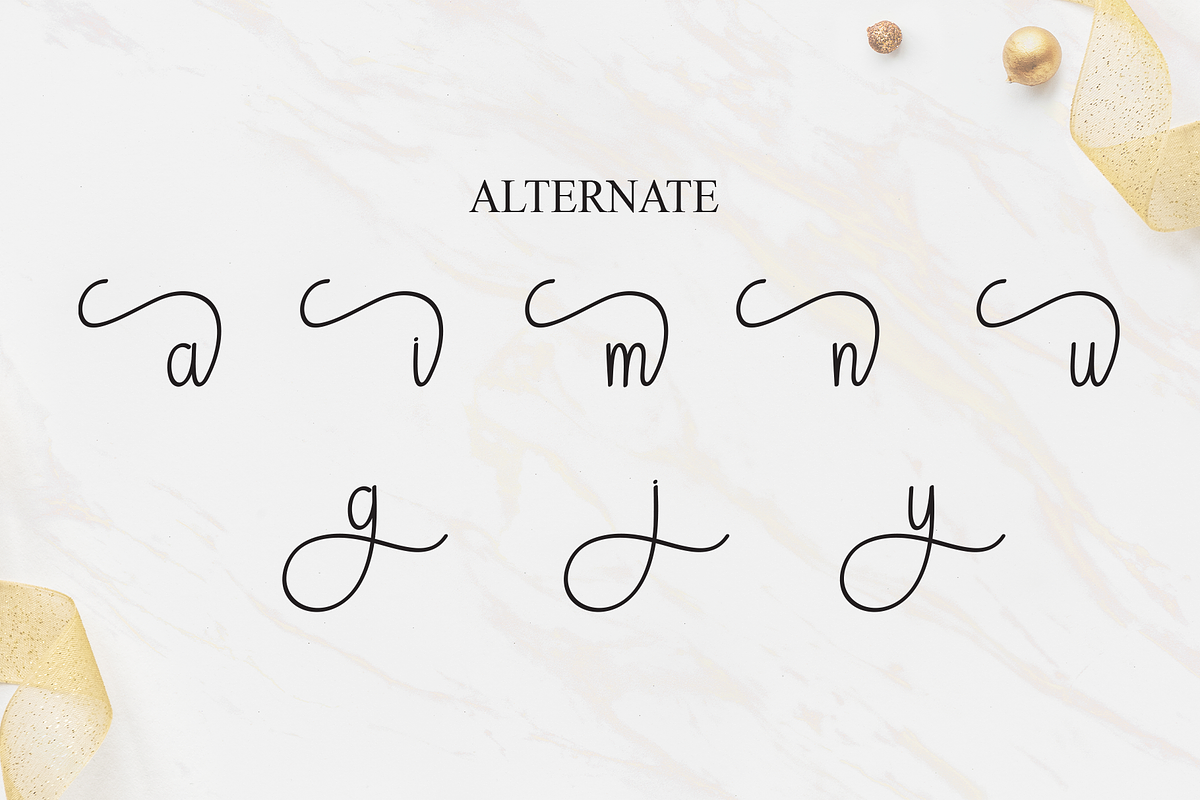 Elegan | Script Font, a Handwritten Font by Scratchones (Photo 8 of 9)