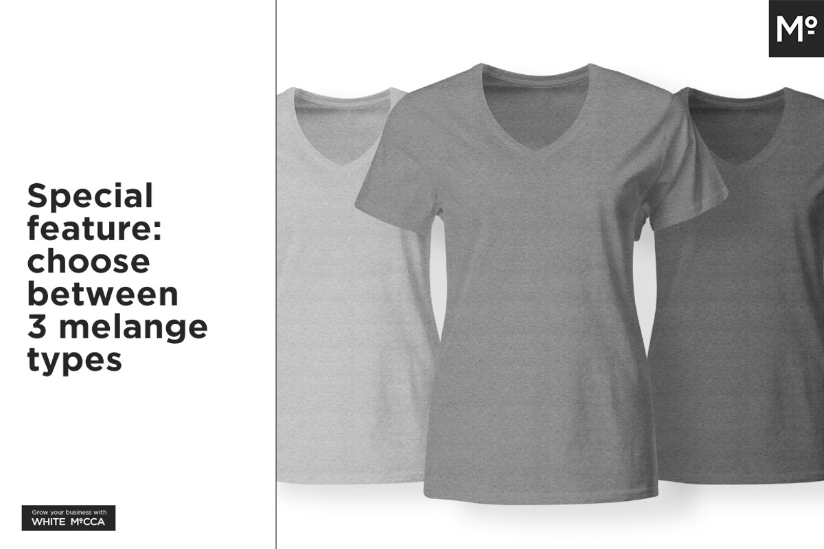 Men & Women Ghost T-shirt Mock-up, a Shirt Mockup by Mocca Mockups Store (Photo 13 of 15)