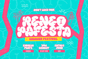 Vanto Polahe - Bubble Fest Font, a Handwritten Font by twinstd (Thumbnail 5 of 9)