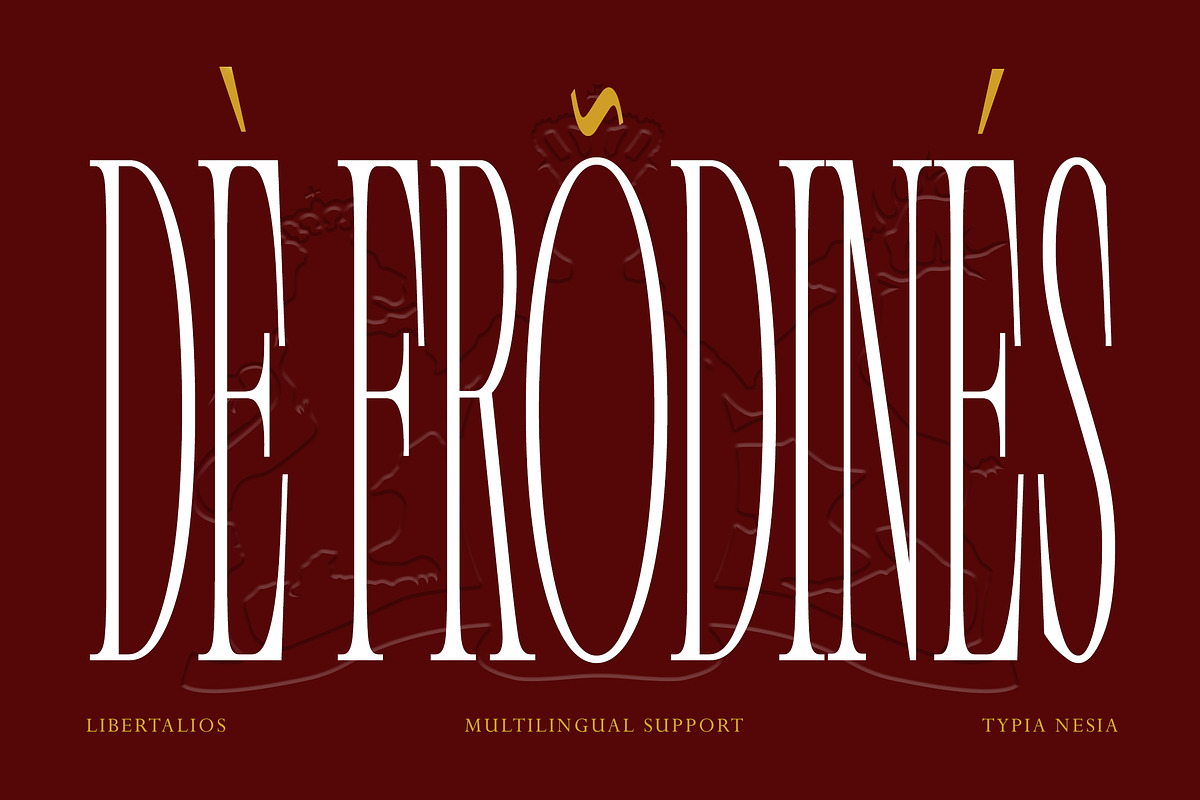 Libertalios - Super Condensed Serif, a Serif Font by Typia Nesia (Photo 8 of 10)