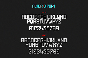 Alterio Modern Display Font