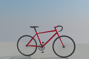 Low Poly Bike