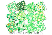 Moroccan Tile Seamless Backgrounds, a Background Graphic by Rivermill Printables (Thumbnail 2 of 6)