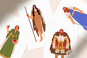 Norse mythology. Gods, goddesses set, a Person Illustration by Good Studio (Thumbnail 9 of 9)