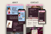 Marketing Agency Portfolio Website, a Squarespace Template by Warmsoulgallery (Thumbnail 6 of 11)