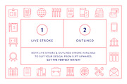 Business Line Icons, an Outline Icon by Made by Made (Thumbnail 4 of 6)
