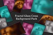 Fractal Glass Cross Background Pack, a Background Graphic by Greater Worth (Thumbnail 1 of 6)