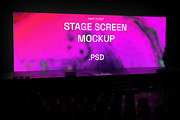 Stage Screen Mockup, an Advertising Mockup by Voar Mockups (Thumbnail 3 of 4)