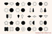 Gemstones Procreate Brush Set, a Brush Add-On by AngelfishCreative (Thumbnail 5 of 7)