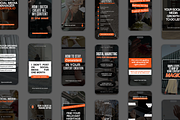 Black & Orange - Instagram Reel, a Social Media Template by My Template Studio (Thumbnail 10 of 13)