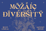 Gavency Rough, a Serif Font by Craft Supply Co. (Thumbnail 6 of 8)