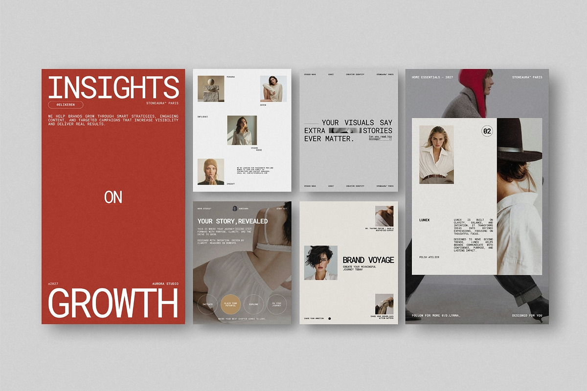 ZENO | Social Media Kit Bundle, a Social Media Template by The Aesthetic Studio (Photo 7 of 10)