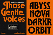 GW Astroform, a Serif Font by Goodwheel Studio (Thumbnail 4 of 17)