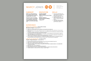 Nurse Resume, Cover Letter Template, a Resume Template by Scribbled Napkin Design (Thumbnail 2 of 5)