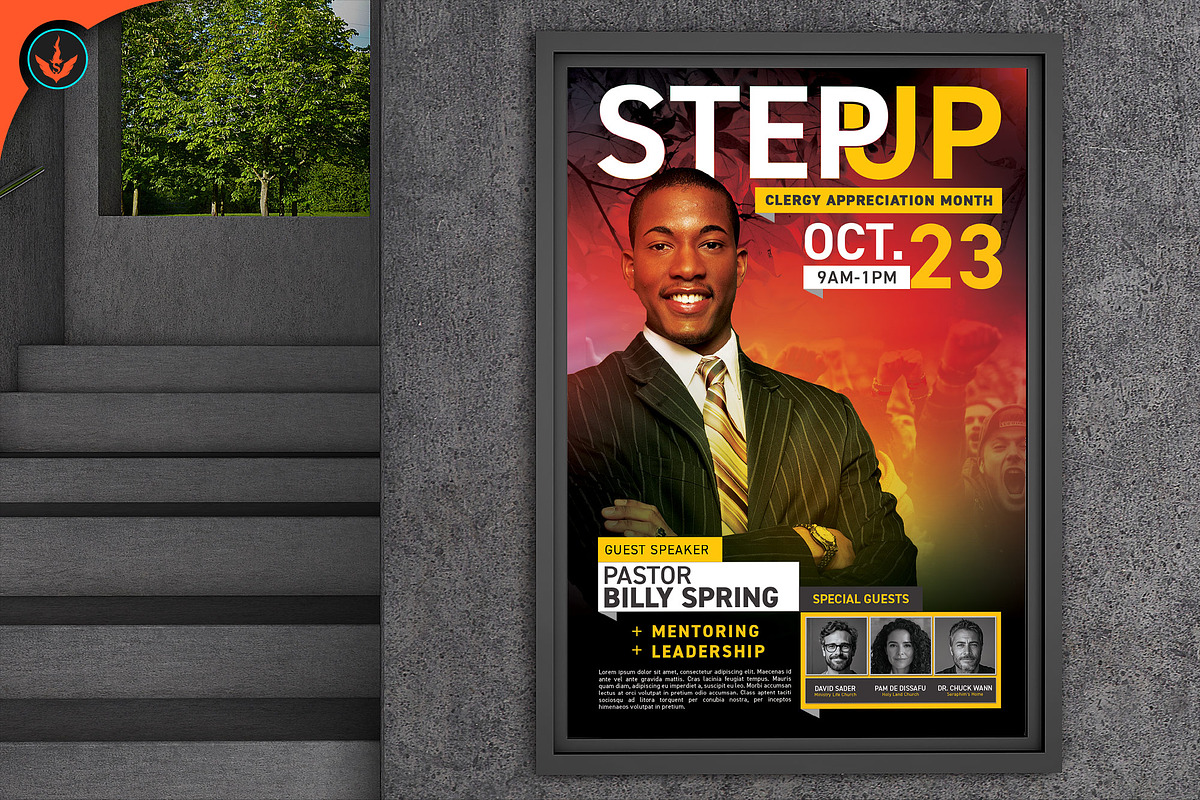 Step Up Photoshop Flyer Template, a Marketing Template by SeraphimChris (Photo 4 of 7)