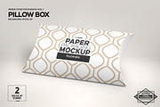 Pillow Box Packaging Mockup, a Packaging Mockup by INCDesign (Thumbnail 5 of 6)