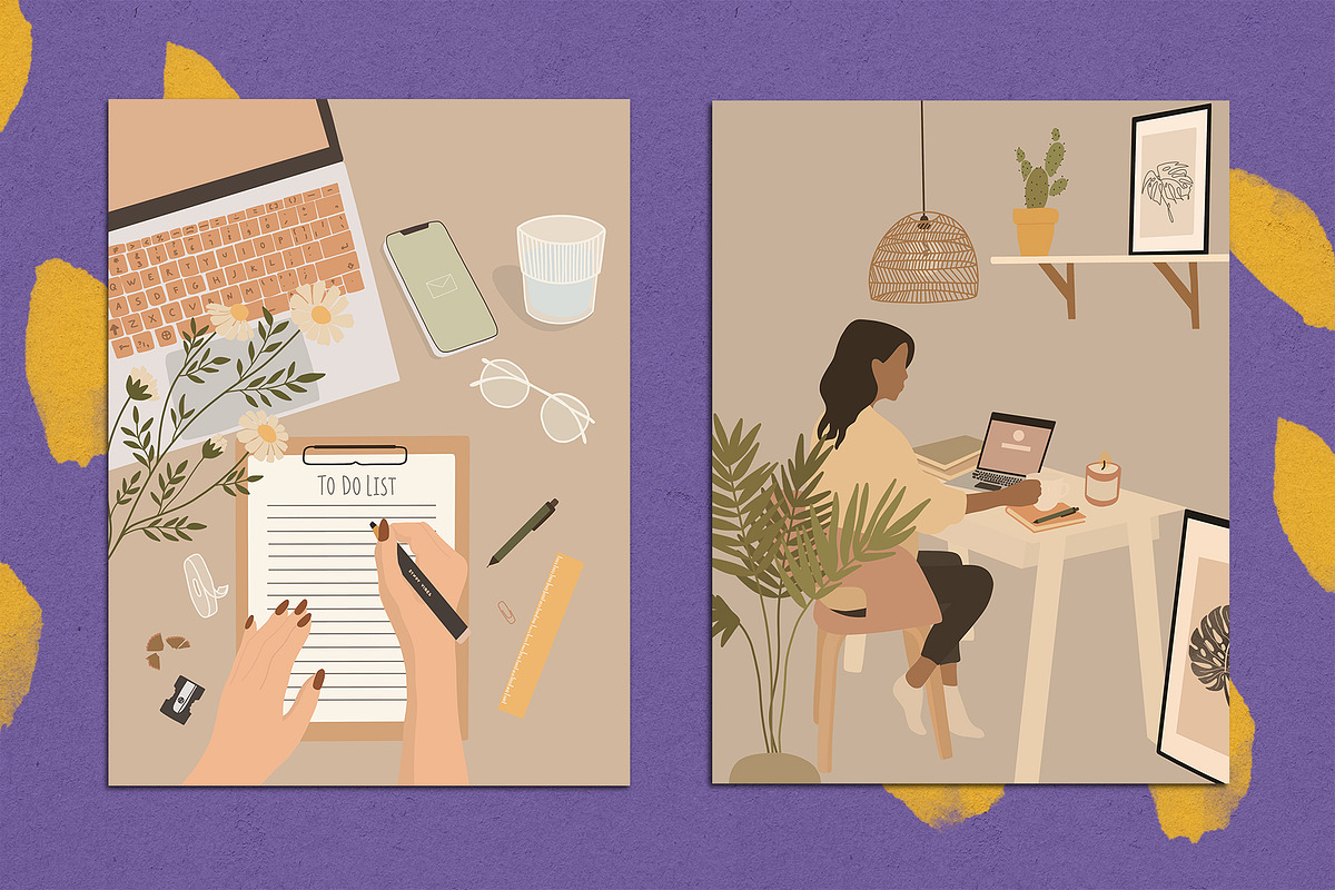 Study Vibes Abstract Posters, a Decorative Illustration by Miracles Everywhere (Photo 2 of 5)