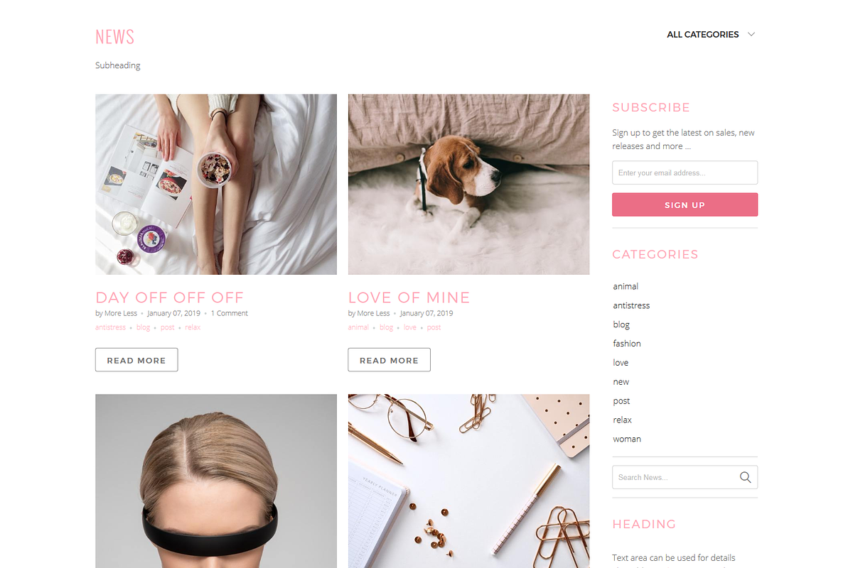 morE∞Less - Shopify Theme, a Shopify Template by inSTUDIO43 (Photo 4 of 7)