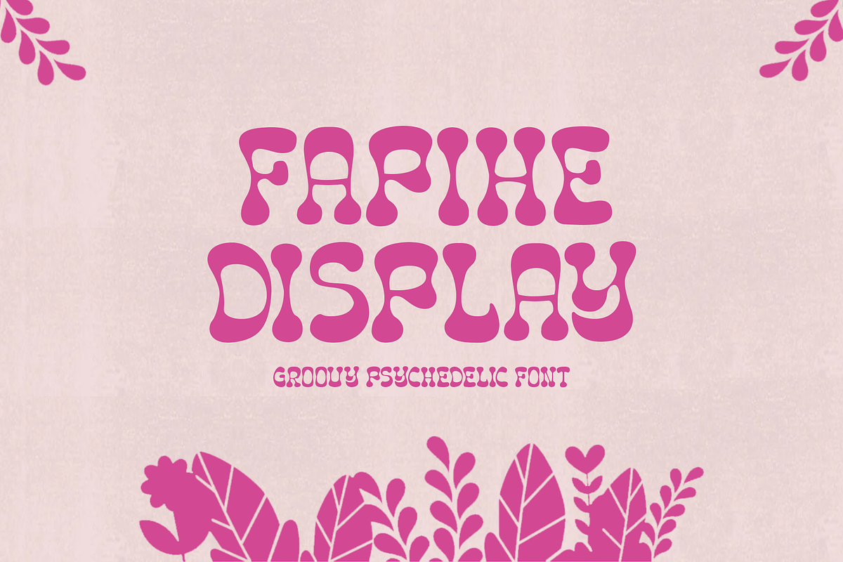 Fapihe Groovy Font, a Font by Authentic Studio (Photo 1 of 6)