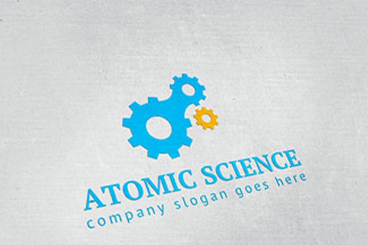 Atomic Science Logo, a Branding & Logo Template by Mariyana