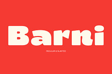Barni – Bold Retro Groovy Font