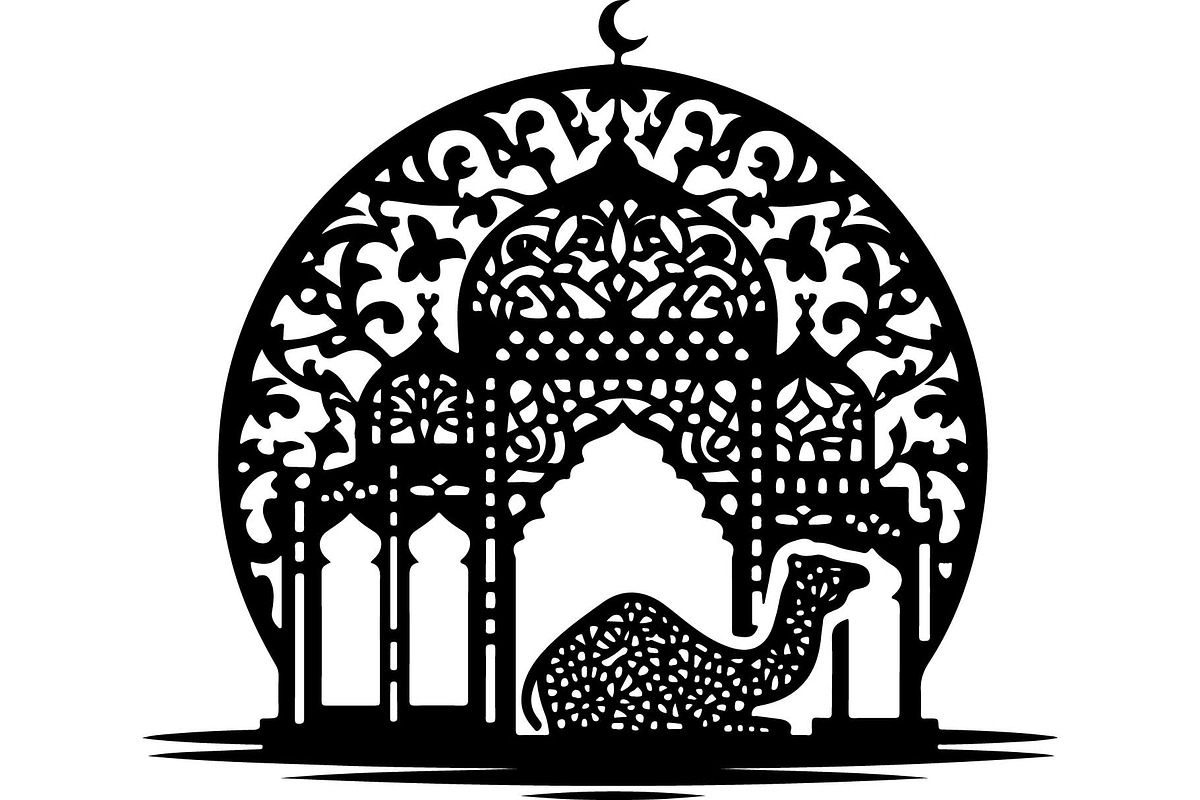 Mystical Nature & Mosque Bundle, an Object Graphic by Creativeshirt (Photo 5 of 10)