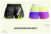 Muay Thai Shorts Mockup Set, a Bottom Mockup by Country4k (Thumbnail 2 of 4)