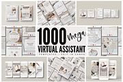 1,000 Virtual Assistant Templates, a Social Media Template by Oh So Social Boutique (Thumbnail 1 of 8)