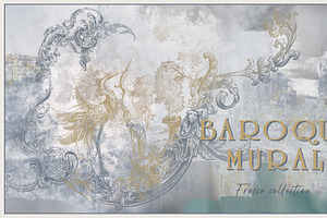Fresco collection Baroque mural, a Wallpaper Graphic by Natalia0307