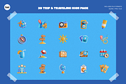 3D Trip & Traveling Icon, an Object 3D Model by SLAB! Design (Thumbnail 2 of 4)