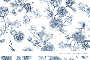 MAGICAL GARDEN Pattern & Motifs