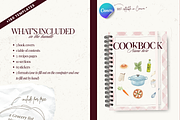 Printable family cookbook template, a Social Media Template by PixelBloomClub (Thumbnail 6 of 8)