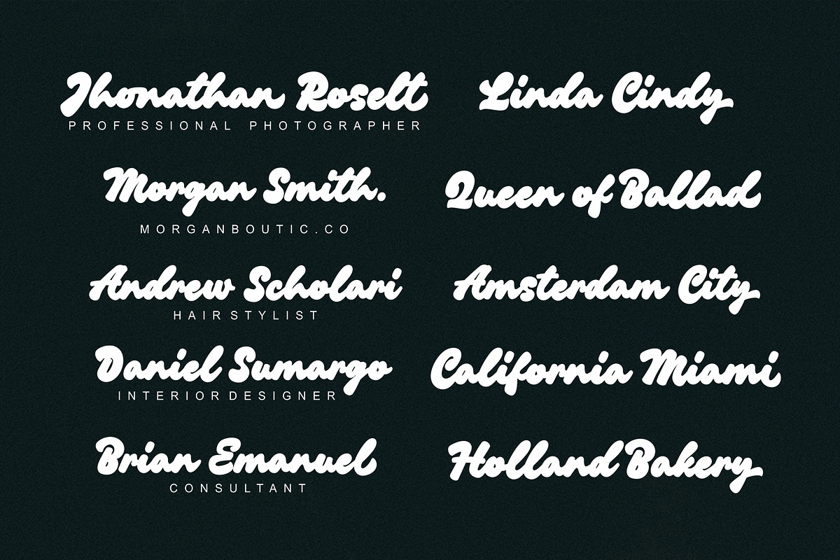 Chillink - Bold Brush Handwritten, a Handwritten Font by Four Lines Std. (Photo 6 of 10)