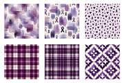 Disease Awareness Digital Papers, a Pattern Graphic by fashionaddict (Thumbnail 5 of 6)
