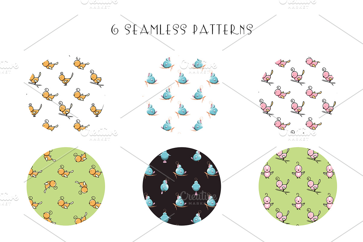 Big Birdy Bundle, a Background Graphic by NKTN graphics (Photo 7 of 7)