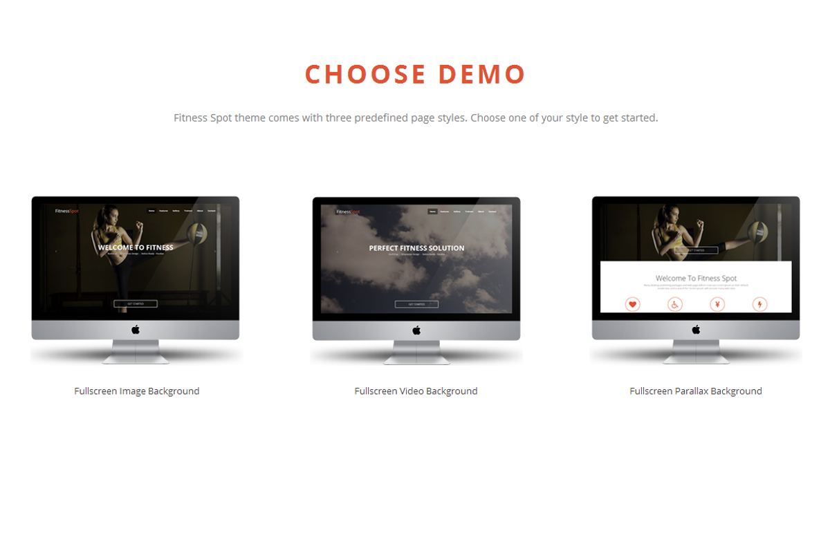 FitnessSpot - One Page HTML Template, a Landing Page Template by Gentil Studio (Photo 2 of 4)