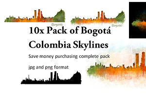 10x Pack Bogot City Skylines