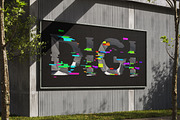 Glitch Font, a Sans Serif Font by Handmadefont (Thumbnail 9 of 10)