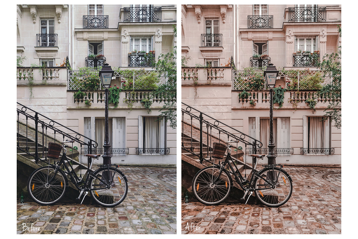 One day in Paris Lightroom Presets preview 3