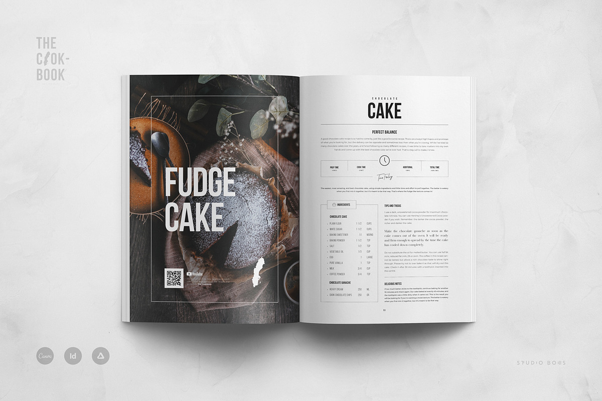 Cookbook | Recipe Book, a Brochure Template by Studio Bons (Photo 27 of 34)