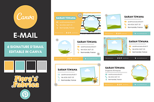 E-Mail Signature Templates Canva