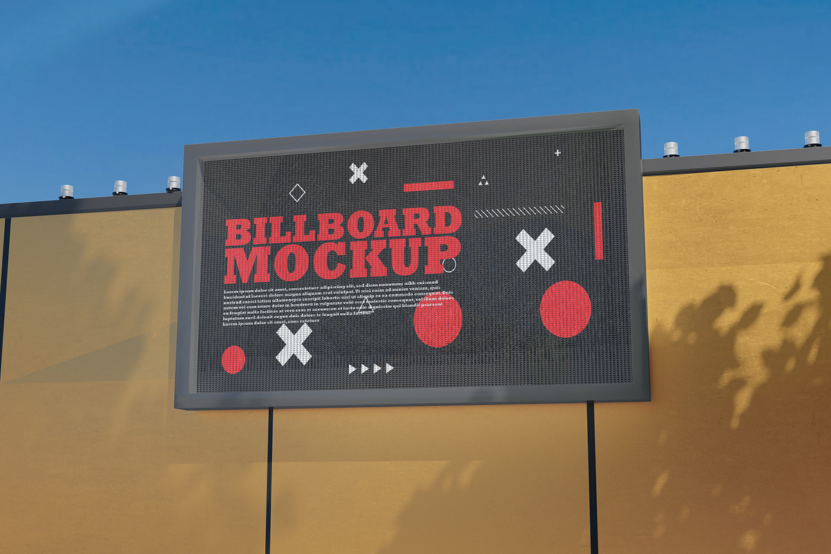 Advertising Wall Poster Mockups, an Advertising Mockup by xavier_studio (Photo 3 of 5)