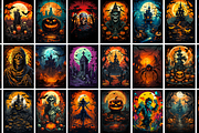 Deadly Creepy Halloween Vectors, an Illustration by Fresh Design Elements (Thumbnail 7 of 13)