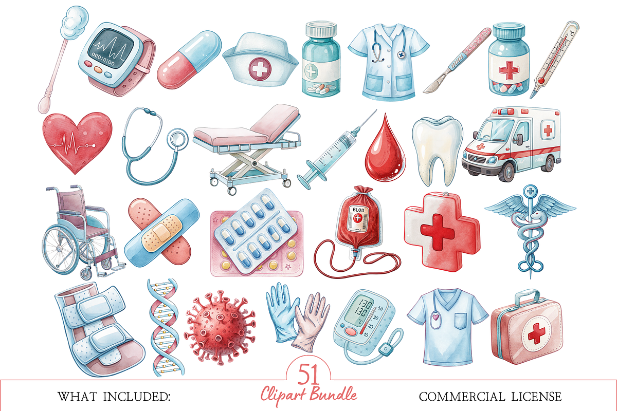 Vintage Healthcare Worker, an Illustration by MockupWizard (Photo 2 of 6)