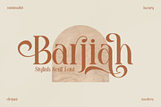 Barjiah Modern Serif Font, a Serif Font by Storytype Studio (Thumbnail 1 of 15)