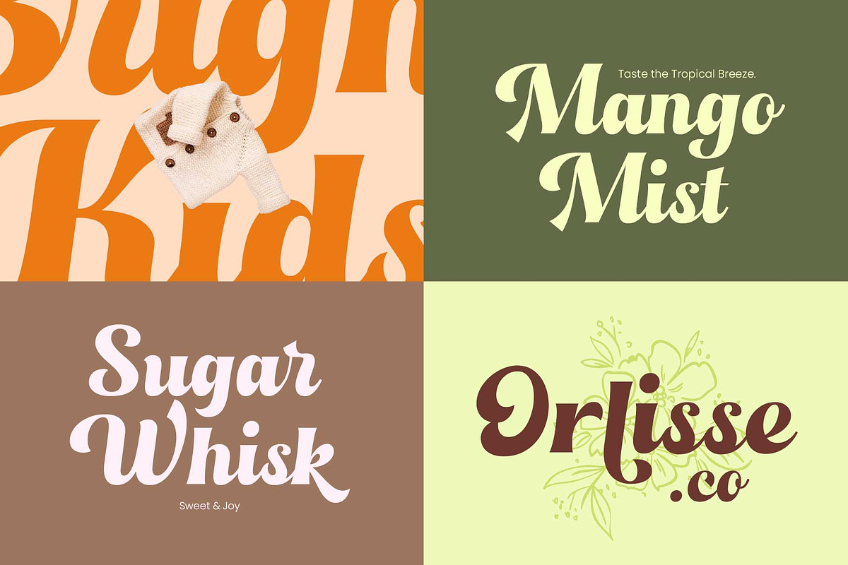 Bold Vintage Script - Hendika, a Script Font by Novitype (Photo 9 of 13)