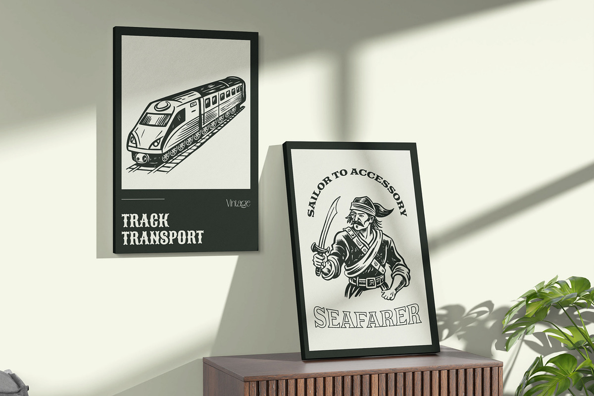 325 Vintage Adventure and Travel, a Transportation Illustration by Creative Stall (Photo 5 of 22)