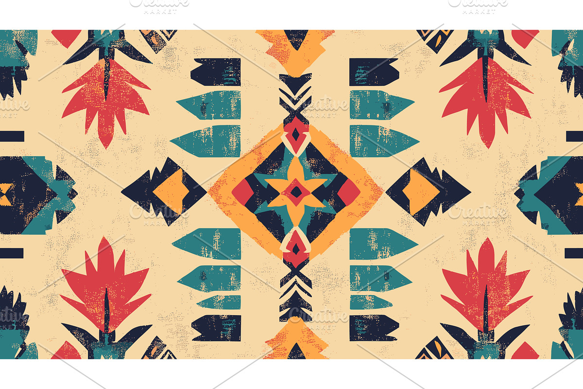 Native american ornament. Indian, an Illustration by Stock-Smart-Start